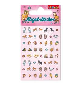 Ohr- und Nagel Sticker, Pferd