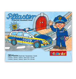 Pflasterbriefchen Polizei