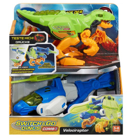 Switch   Go Dinos - Combo Velociraptor