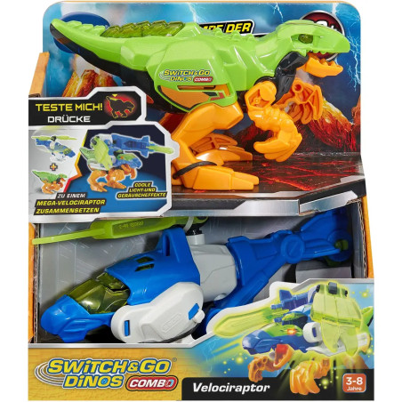Switch   Go Dinos - Combo Velociraptor