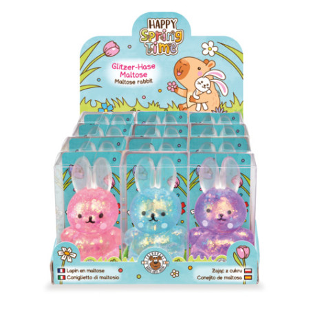 CP HS-6 Glitzer-Maltose-Hase, 3-fach sortiert