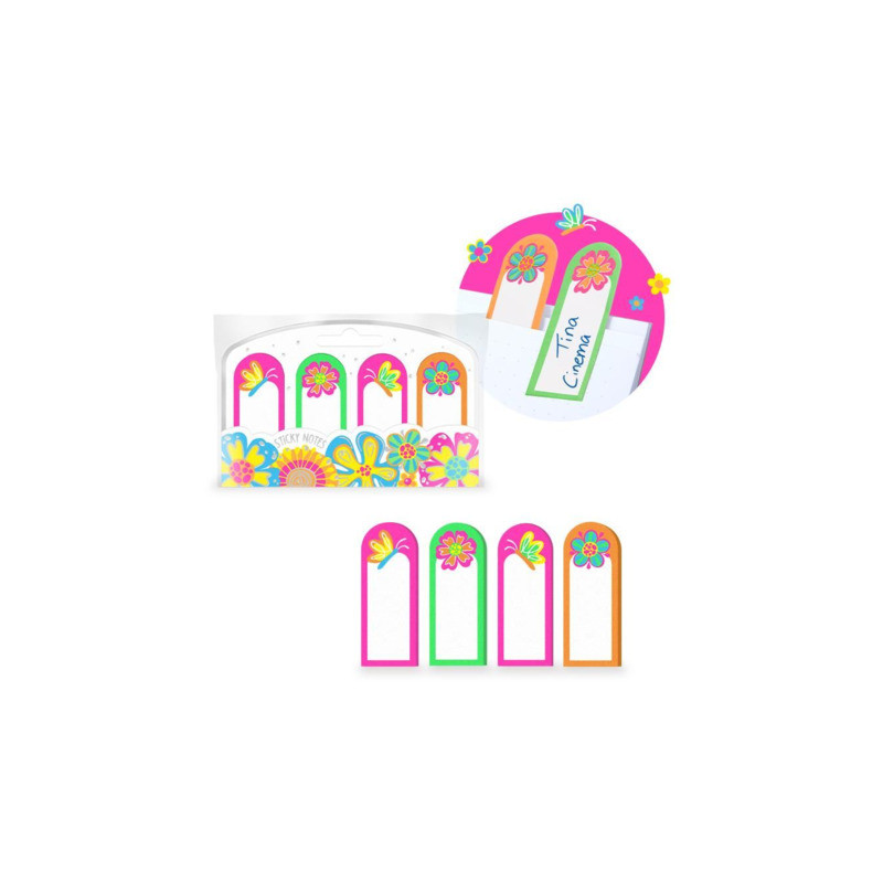 6 STICKY NOTES, 4X30 BLATT