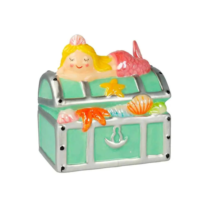 Spardose Schatzkiste Meerjungfrau (2)