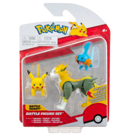 Pokémon Battle Figuren Dreierpack, sortiert (nur 1 zufälliges Exemplar)