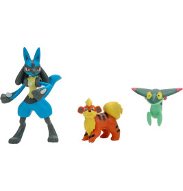 Pokémon Battle Figuren Dreierpack, sortiert (nur 1 zufälliges Exemplar)