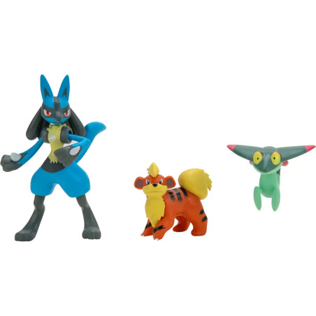 Pokémon Battle Figuren Dreierpack, sortiert (nur 1 zufälliges Exemplar)