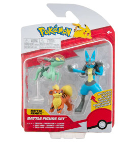 Pokémon Battle Figuren Dreierpack, sortiert (nur 1 zufälliges Exemplar)