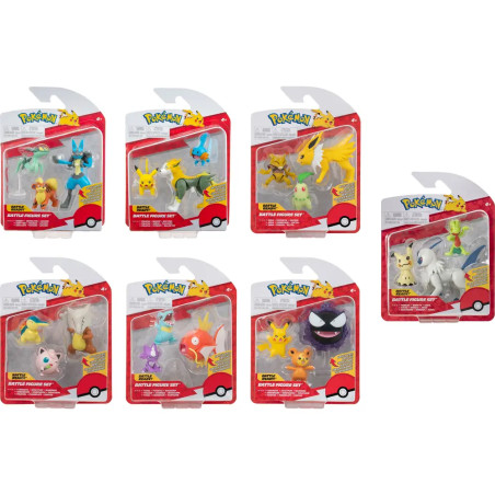 Pokémon Battle Figuren Dreierpack, sortiert (nur 1 zufälliges Exemplar)