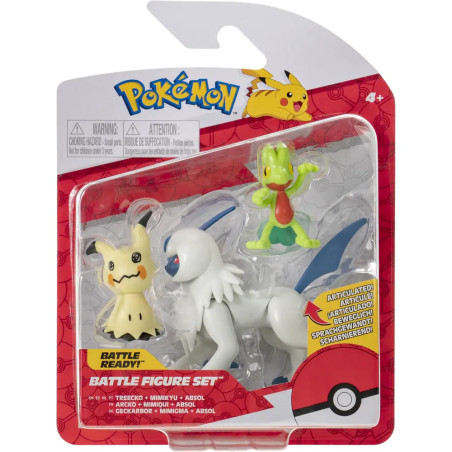 Pokémon Battle Figuren Dreierpack, sortiert (nur 1 zufälliges Exemplar)