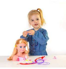 Amia Frisierkopf, mit Zubehör