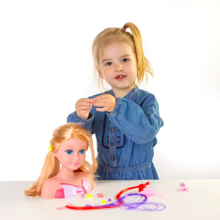 Amia Frisierkopf, mit Zubehör