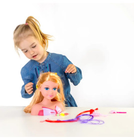 Amia Frisierkopf, mit Zubehör