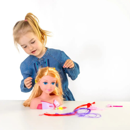 Amia Frisierkopf, mit Zubehör