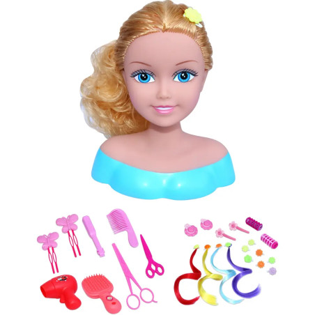 Amia Frisierkopf, mit Zubehör