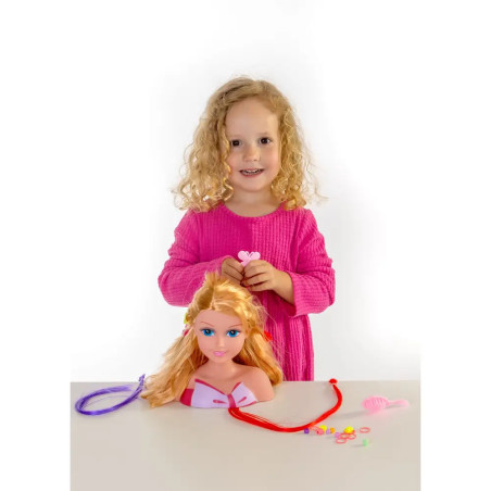 Amia Frisierkopf, mit Zubehör