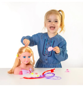 Amia Frisierkopf, mit Zubehör