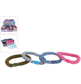 Glamour Arm/ harrband Set von 4 Textil