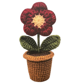 Creathek Pflanzen Häkel-Set 3-fach sortiert