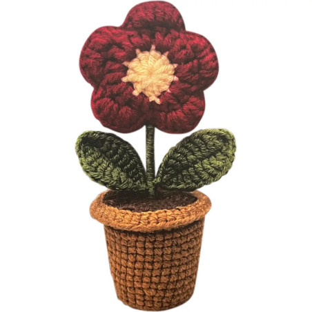 Creathek Pflanzen Häkel-Set 3-fach sortiert