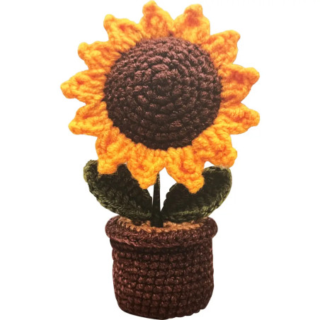 Creathek Pflanzen Häkel-Set 3-fach sortiert