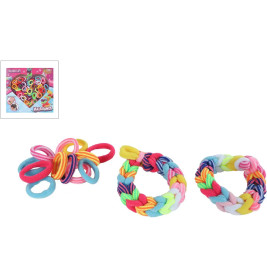 Glamour Loom Haarbändder 150 St.