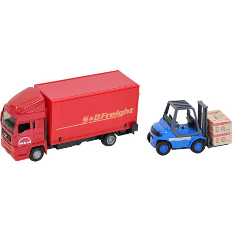 Speedzone D/C MAN LKW mit Gabelstapler 2-fach sortiert