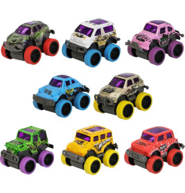 Speedzone D/C Mini Monster Cars, 8-fach sortiert