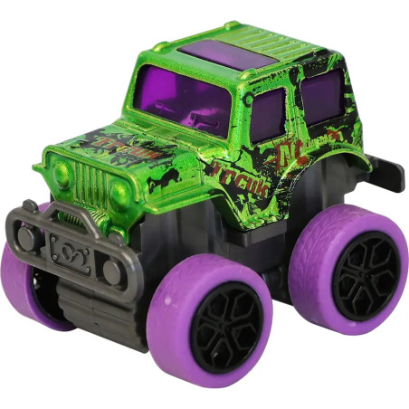 Speedzone D/C Mini Monster Cars, 8-fach sortiert