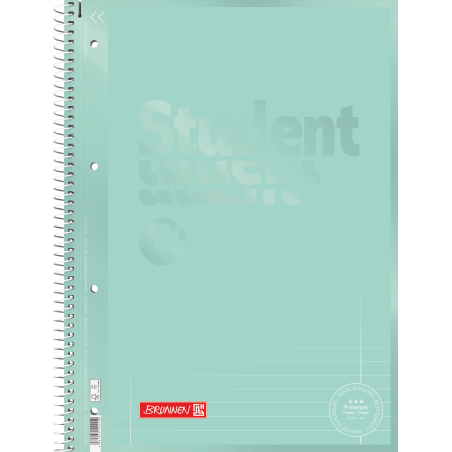 Collegeblock A4 Lin 27  mint