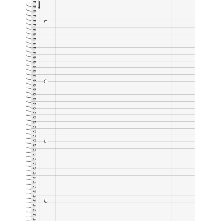 Collegeblock A4 Lin 27  mint