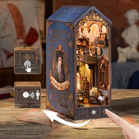 Leonardo da Vinci - DIY Book TONECHEER