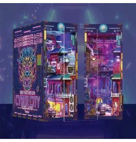 Cyber City - DIY Book/Diorama TONECHEER