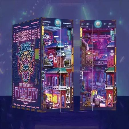 Cyber City - DIY Book/Diorama TONECHEER