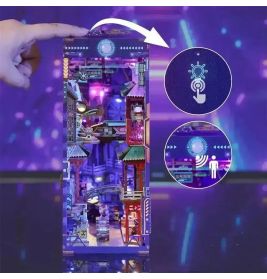 Cyber City - DIY Book/Diorama TONECHEER