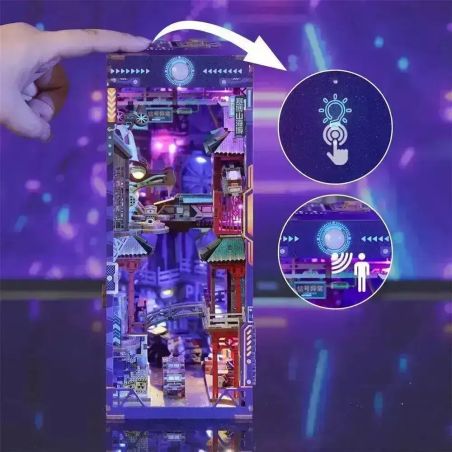 Cyber City - DIY Book/Diorama TONECHEER