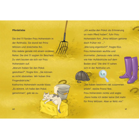 Die drei !!!, Bücherhelden 2. Klasse, Diebstahl auf dem Ponyhof