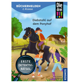 Die drei !!!, Bücherhelden 2. Klasse, Diebstahl auf dem Ponyhof