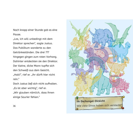 Die drei ??? Kids, Bücherhelden 2. Klasse, Achtung, Dinos!