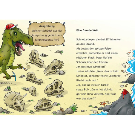 Die drei ??? Kids, Bücherhelden 2. Klasse, Achtung, Dinos!