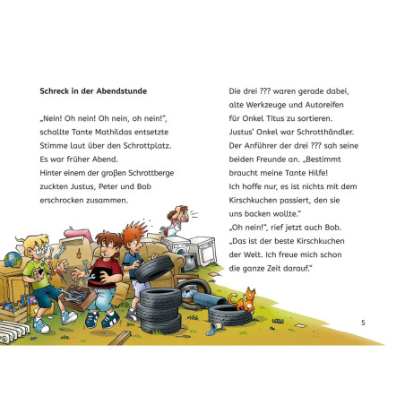 Die drei ??? Kids, Bücherhelden 2. Klasse, Achtung, Dinos!