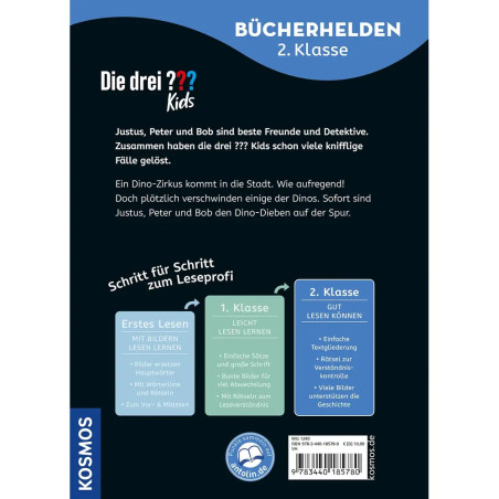 Die drei ??? Kids, Bücherhelden 2. Klasse, Achtung, Dinos!