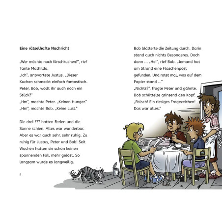 Die drei ??? Kids, Bücherhelden 2. Klasse, Geheime Flaschenpost