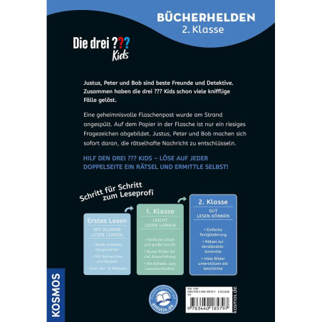 Die drei ??? Kids, Bücherhelden 2. Klasse, Geheime Flaschenpost