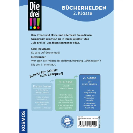 Die drei !!!, Bücherhelden 2. Klasse, Doppelband, Geisterspuk und Elfenzauber