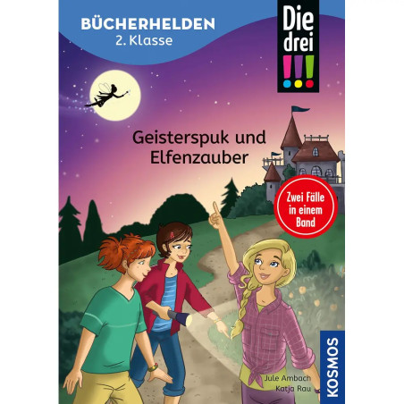Die drei !!!, Bücherhelden 2. Klasse, Doppelband, Geisterspuk und Elfenzauber