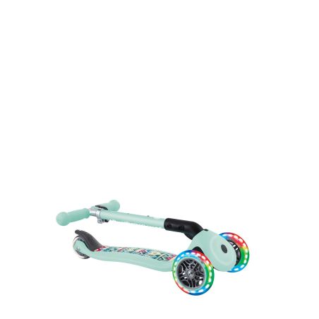 GLOBBER JUNIOR FOLDABLE FANTASY LIGHTS mint-Tribal, mit Leuchtrollen