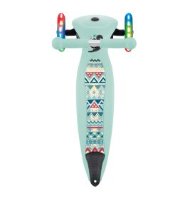 GLOBBER JUNIOR FOLDABLE FANTASY LIGHTS mint-Tribal, mit Leuchtrollen