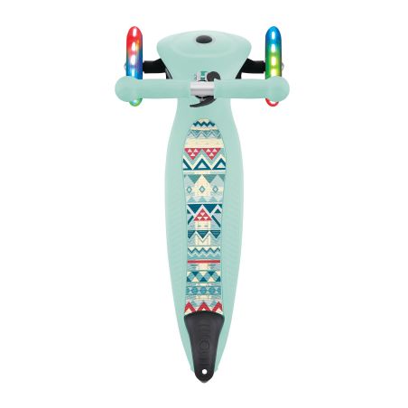 GLOBBER JUNIOR FOLDABLE FANTASY LIGHTS mint-Tribal, mit Leuchtrollen