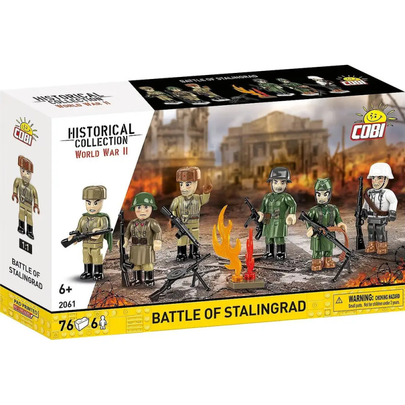 COBI Figuren-Set Schlacht um Stalingrad
