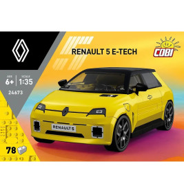 COBI Renault 5 E-Tech gelb